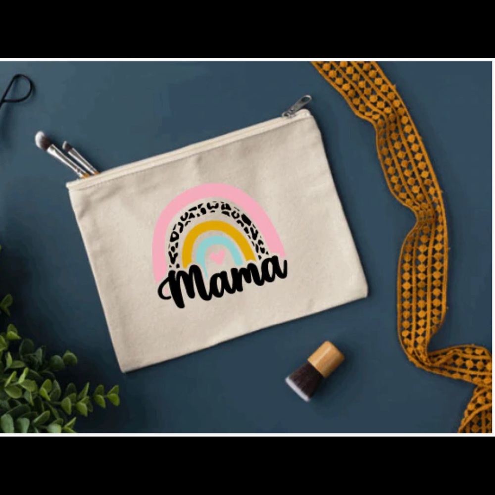 Rainbow 🌈 Mama Small Makeup Pouch